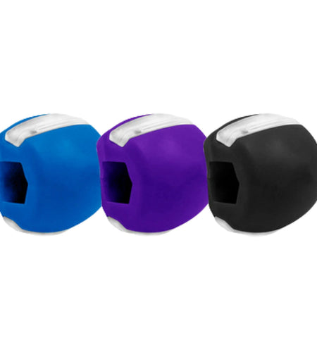 3PCS Jawline Exerciser Mouth Exercise Fitness Ball Neck Face Jaw Trainer Toning