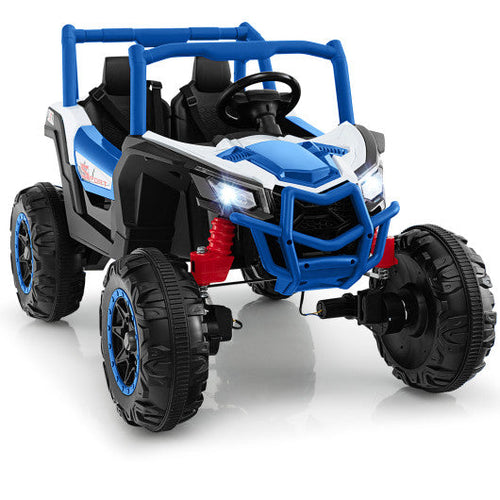 Load image into Gallery viewer, 2-Seater Kids Ride on UTV with 2.4G Remote Control for over 3 Years Old Children-Navy
