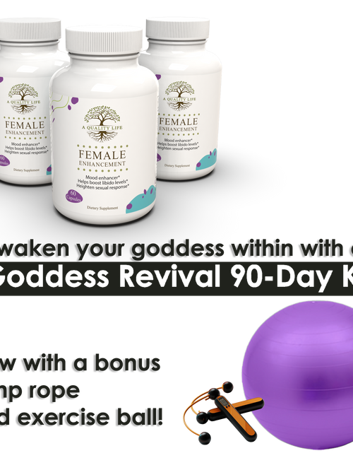 Load image into Gallery viewer, Goddess Revival 90-Day Kit by A Quality Life Nutrition
