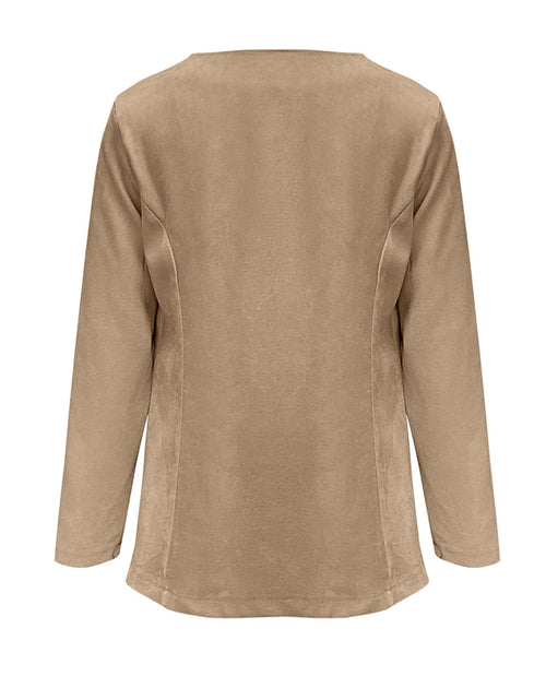 Load image into Gallery viewer, Open Front Long Sleeve Cardigan
