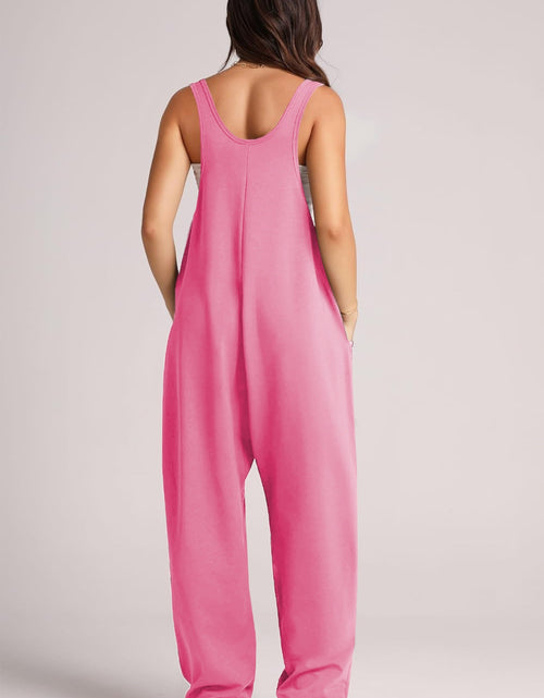 Load image into Gallery viewer, Lovelet Wide Strap Jumpsuit with Pockets
