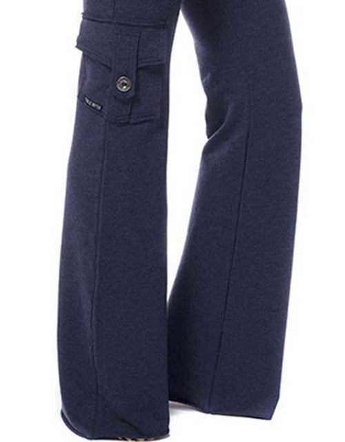 Load image into Gallery viewer, Mid Waist Pants with Pockets
