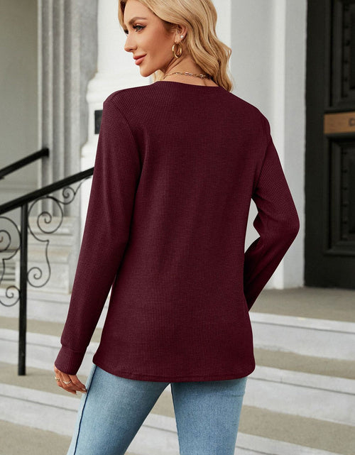 Load image into Gallery viewer, V-Neck Long Sleeve Blouse
