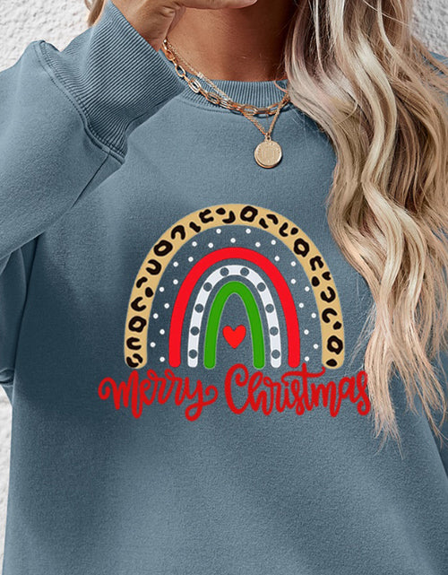 Load image into Gallery viewer, MERRY CHRISTMAS Graphic Sweatshirt
