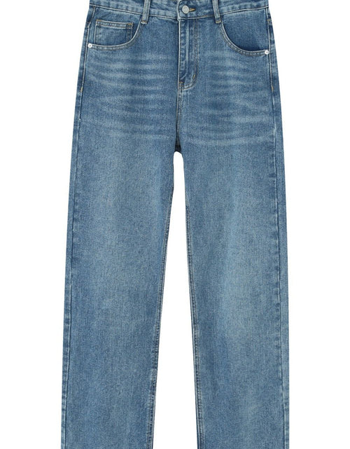Load image into Gallery viewer, Straight Leg Jeans with Pockets
