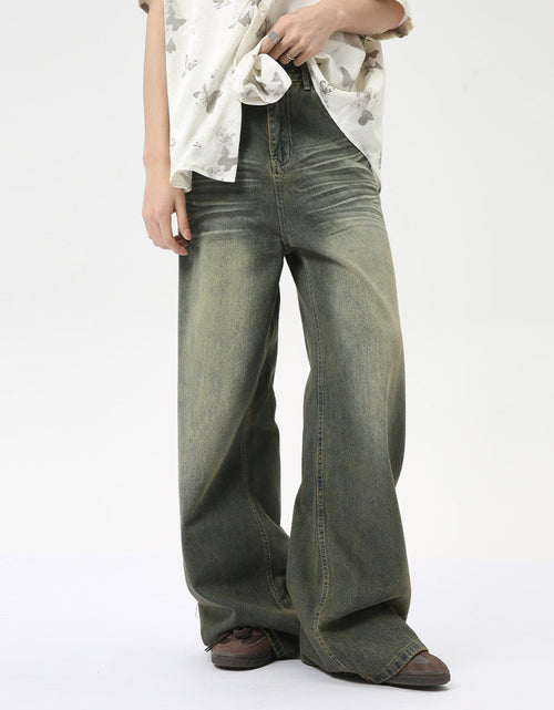 Load image into Gallery viewer, Wide Leg Jeans with Pockets
