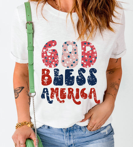 Letter Graphic Round Neck Short Sleeve T-Shirt