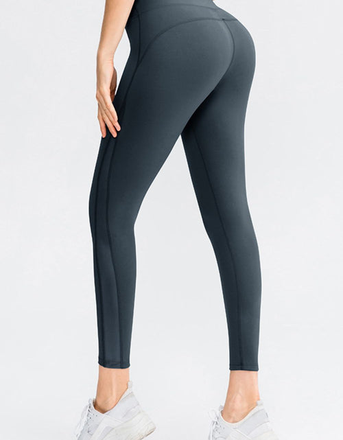 Load image into Gallery viewer, Wide Waistband Slim Fit Long Sports Pants
