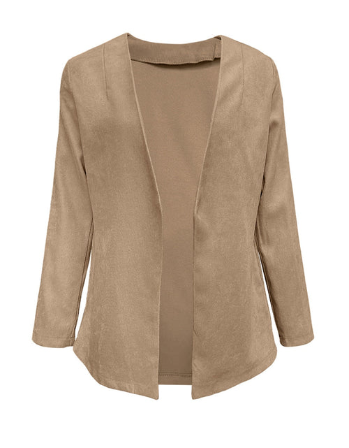 Load image into Gallery viewer, Open Front Long Sleeve Cardigan
