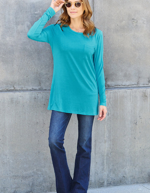 Load image into Gallery viewer, Basic Bae Full Size Round Neck Long Sleeve Top
