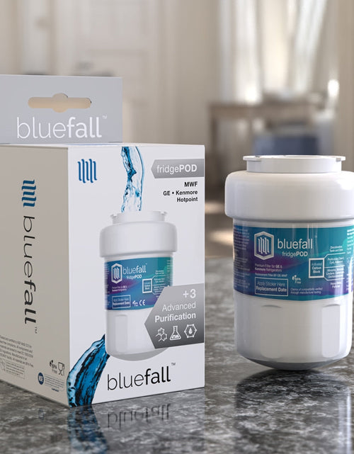 Load image into Gallery viewer, GE MWF Refrigerator Water Filter- Compatible by Bluefall by Drinkpod
