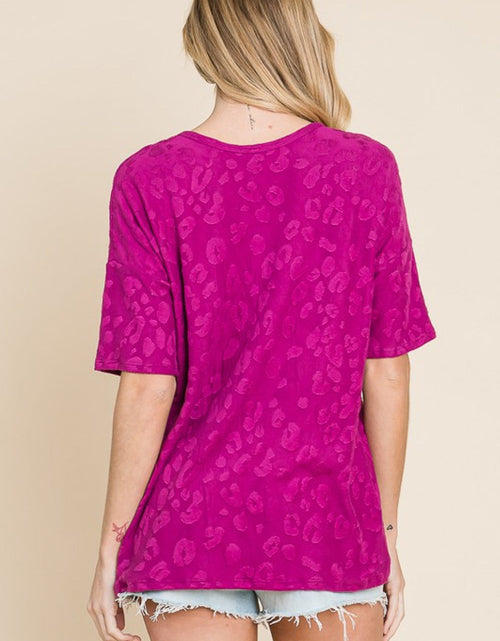 Load image into Gallery viewer, BOMBOM At The Fair Animal Textured Top
