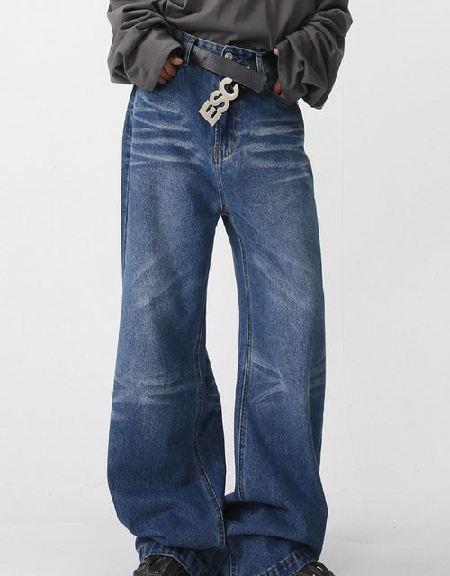 Load image into Gallery viewer, Wide Leg Jeans with Pockets
