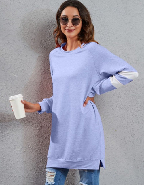 Load image into Gallery viewer, Full Size Striped Round Neck Long Sleeve T-Shirt

