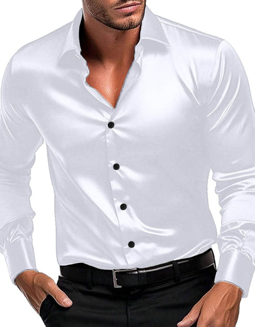 Load image into Gallery viewer, Men's Button Down Long Sleeve Shirt

