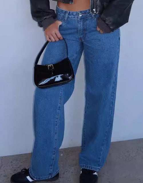 Load image into Gallery viewer, Wide Leg Jeans with Pockets
