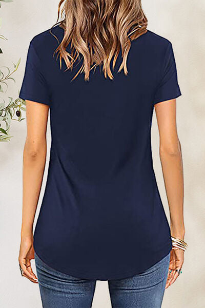 Load image into Gallery viewer, Crisscross Short Sleeve T-Shirt

