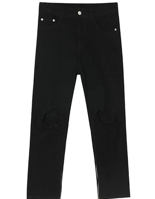Load image into Gallery viewer, Distressed Mid Rise Jeans with Pockets
