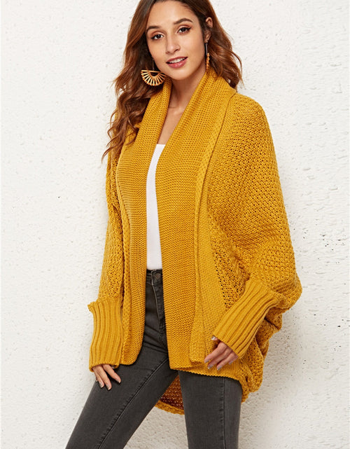 Load image into Gallery viewer, Angel Wings Open Front Batwing Sleeve Cardigan
