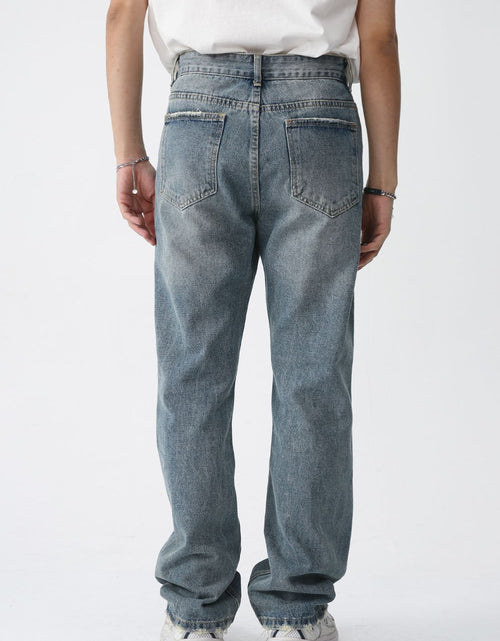 Load image into Gallery viewer, Mid Rise Men's Jeans with Pockets
