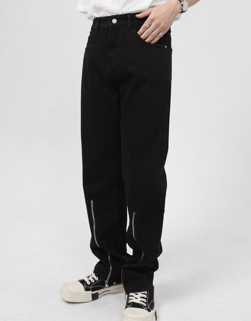 Load image into Gallery viewer, Pocketed Jeans with Zipper

