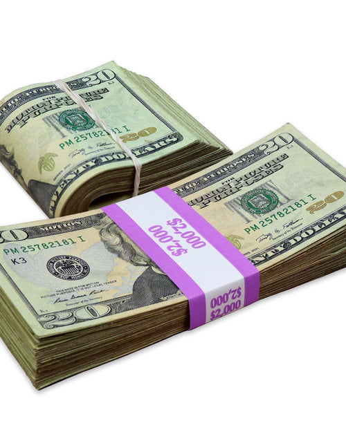 Load image into Gallery viewer, $4,000 ✔️RealAged™ Full Print New Series Stack &amp; Band Pack by Prop Money Inc
