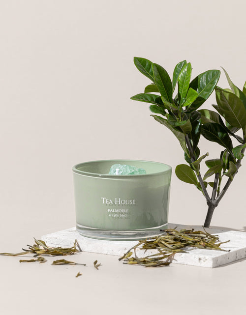 Load image into Gallery viewer, Tea House Soy Wax Candle by PALMOIRE
