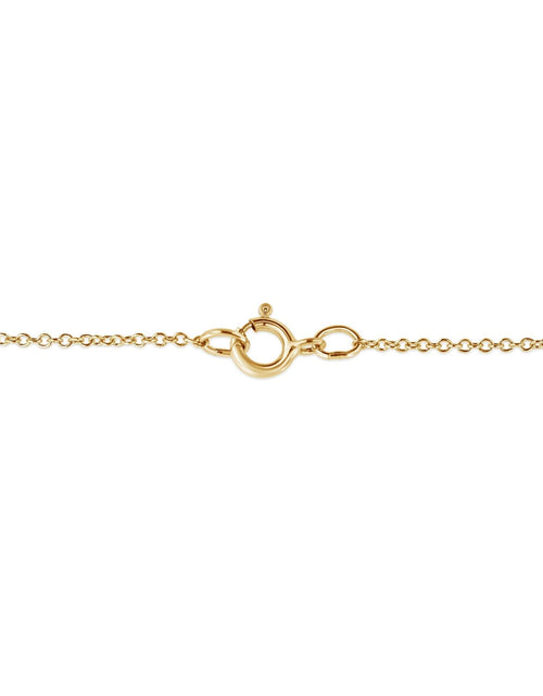 Load image into Gallery viewer, 10K Yellow Flashed .925 Sterling Silver 1/4 Cttw Champagne Diamond Filigree Cross Pendant Necklace (K-L Color, I1-I2 Clarity) - 18" by Haus of Brilliance
