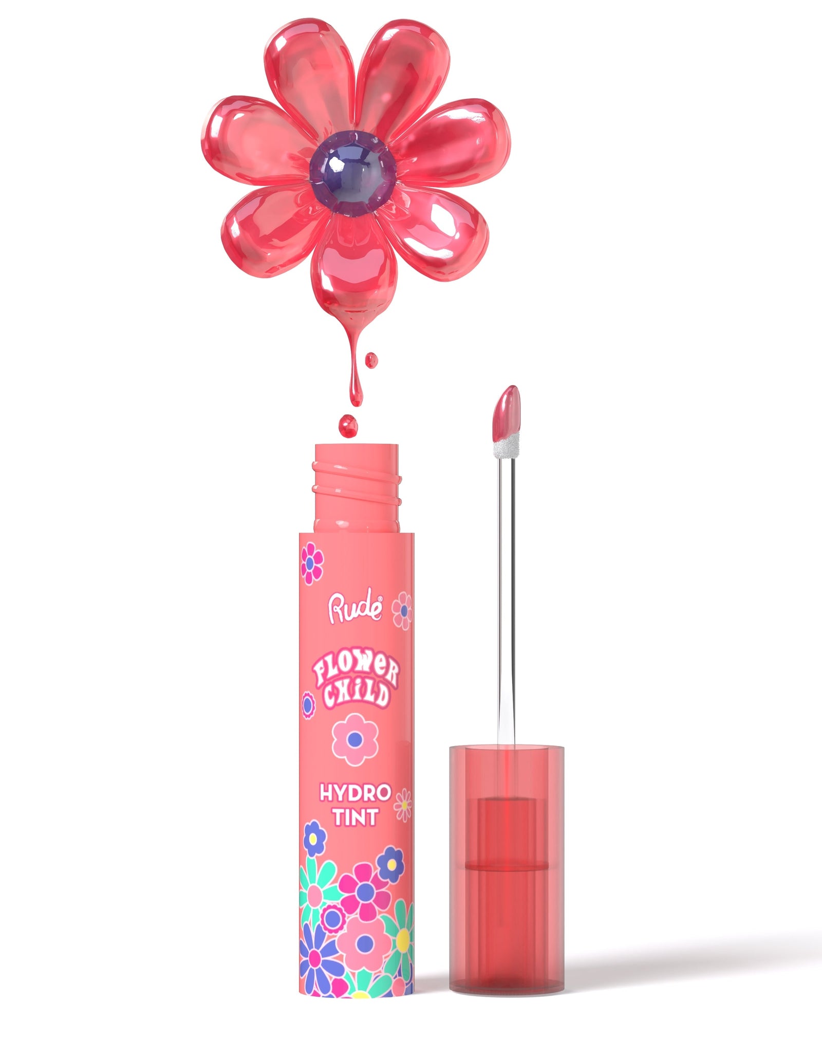 RUDE Flower Child Hydro Tint - Cherry Blossom