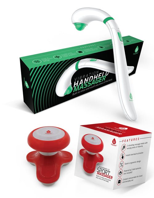 Load image into Gallery viewer, Wand Massager With Mini Handheld Massager by Pursonic
