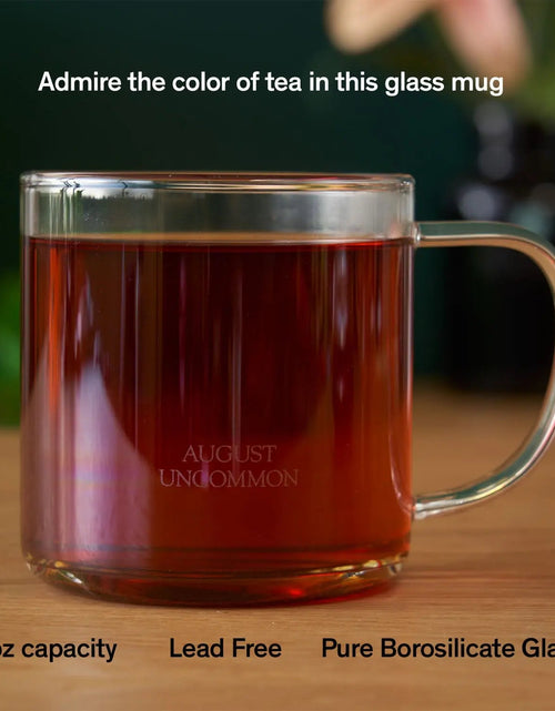 Load image into Gallery viewer, Glass Mug - Clear Elegance
