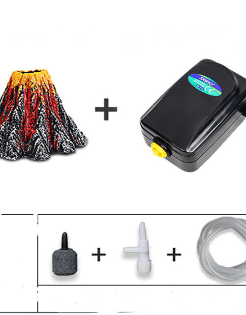 Load image into Gallery viewer, Magma Magic Resin Volcano For Aquariums by Dog Hugs Cat
