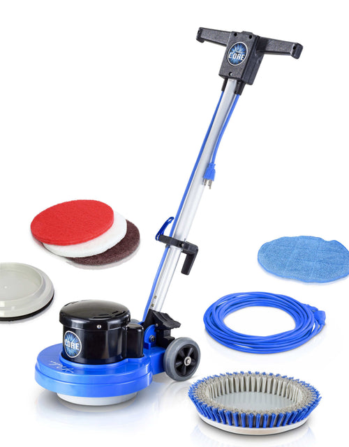 Load image into Gallery viewer, Prolux Core 13" Heavy Duty Commercial Polisher Floor Buffer Machine Scrubber and 5 Pads by Prolux Cleaners
