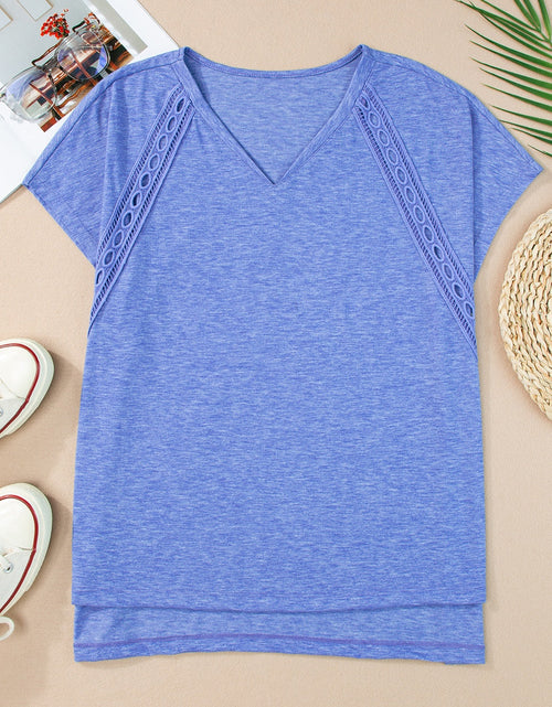 Load image into Gallery viewer, V-Neck Short Sleeve T-Shirt
