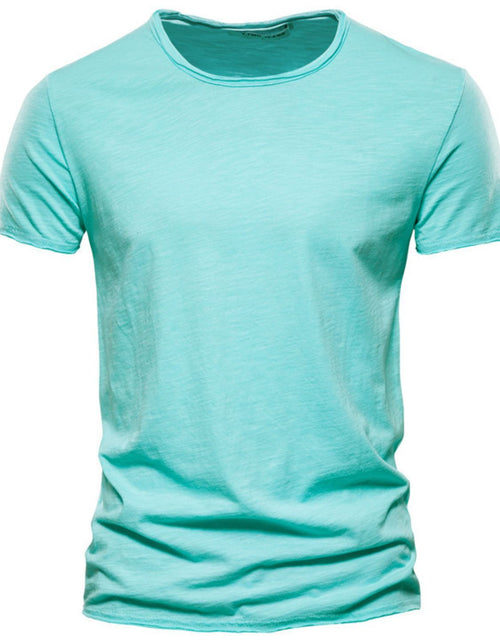 Load image into Gallery viewer, Men's Full Size Round Neck Short Sleeve T-Shirt Plus Size
