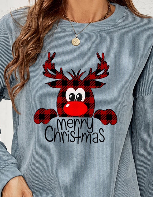 Load image into Gallery viewer, MERRY CHRISTMAS Graphic Sweatshirt
