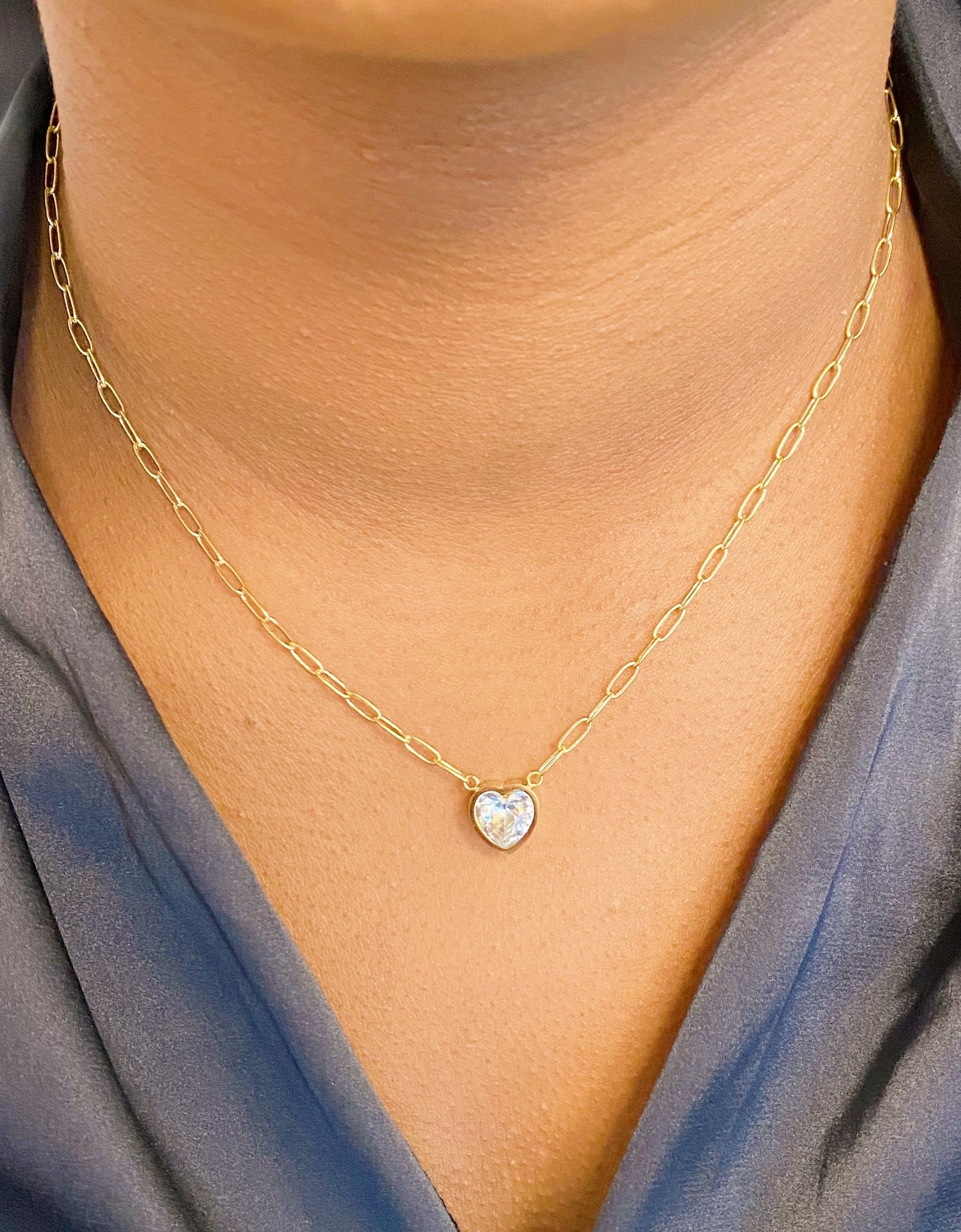 Chained To My Heart Necklace by Ellisonyoung.com