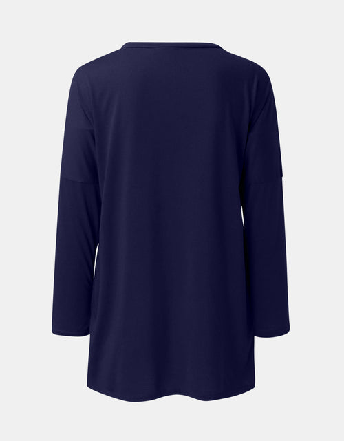 Load image into Gallery viewer, Full Size Round Neck Long Sleeve T-Shirt
