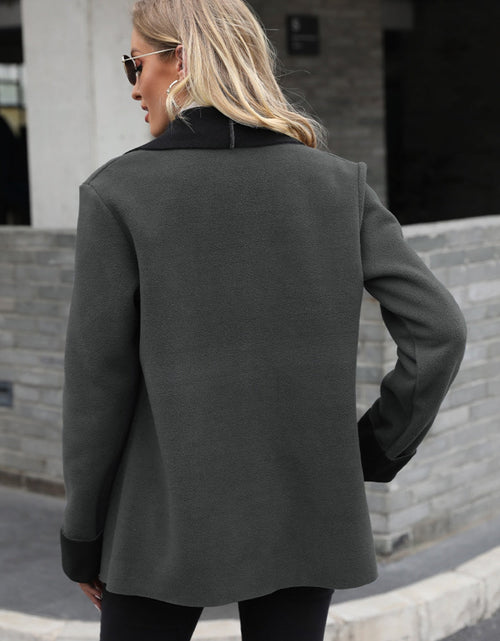 Load image into Gallery viewer, Open Front Long Sleeve Jacket

