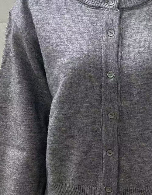 Load image into Gallery viewer, Button Down Long Sleeve Cardigan
