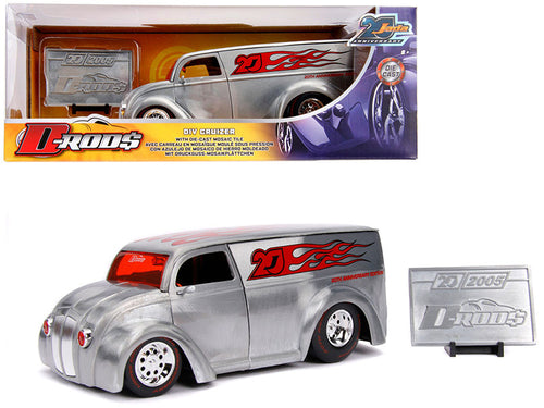Load image into Gallery viewer, Div Cruizer Van Metal Raw "D-Rods" "Jada 20th Anniversary" 1/24 Diecast Model Car by Jada

