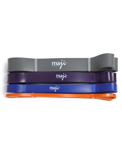 Load image into Gallery viewer, Pack Of Four Full Body Workout Super Bands by Jupiter Gear
