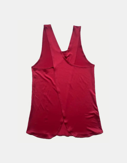 Load image into Gallery viewer, Crisscross Scoop Neck Active Tank
