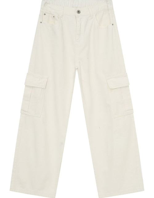 Load image into Gallery viewer, Hight Rise Wide Leg Cargo Pants
