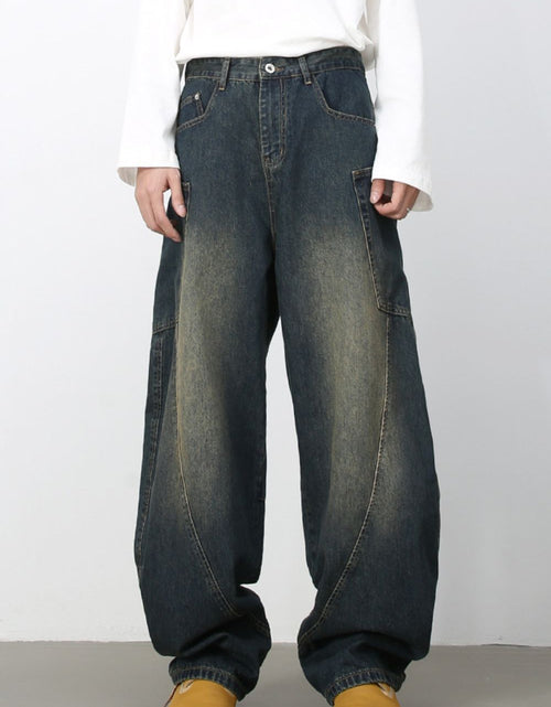 Load image into Gallery viewer, Men's Wide Leg Jeans
