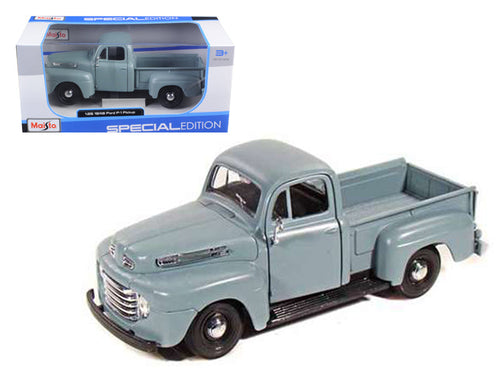 Load image into Gallery viewer, 1948 Ford F-1 Pickup Truck Gray 1/25 Diecast Model by Maisto
