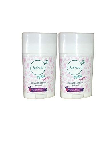 Load image into Gallery viewer, 2-Pack all-Natural Deodorants for Kids &amp; Teens by BeNat

