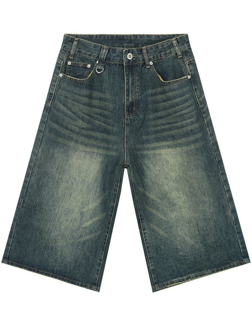 Load image into Gallery viewer, Wide Leg Cropped Jeans
