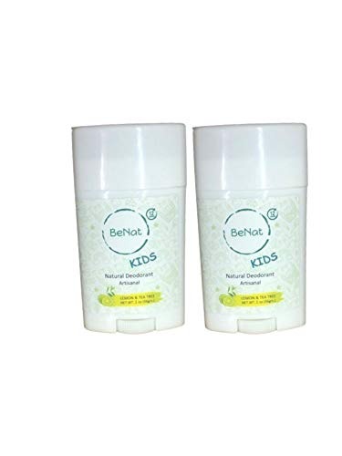 Load image into Gallery viewer, 2-Pack all-Natural Deodorants for Kids &amp; Teens by BeNat

