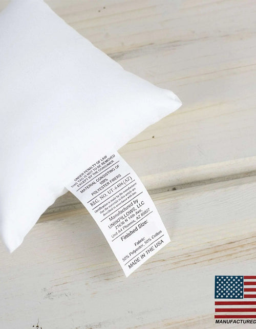 Load image into Gallery viewer, 31x31 | Square Angel Hair Insert | Indoor Outdoor Down Alternative Hypoallergenic Pillow Insert | Quality Insert | Premium Insert by UniikPillows
